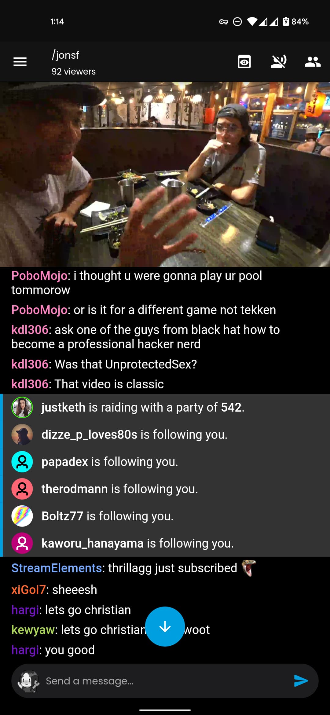 RealtimeChat for Twitch App Screenshot